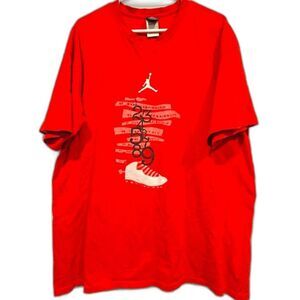 Vintage 2000s Nike Air Jordan 10 Championship Michael Jordan NBA T-Shirt Size XL